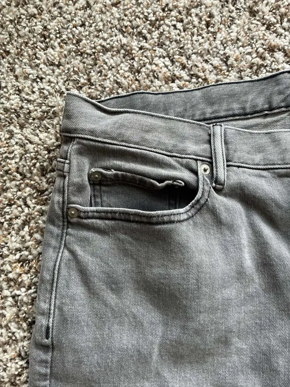 Banana Republic Standard Jean Slim Fit Grey Denim